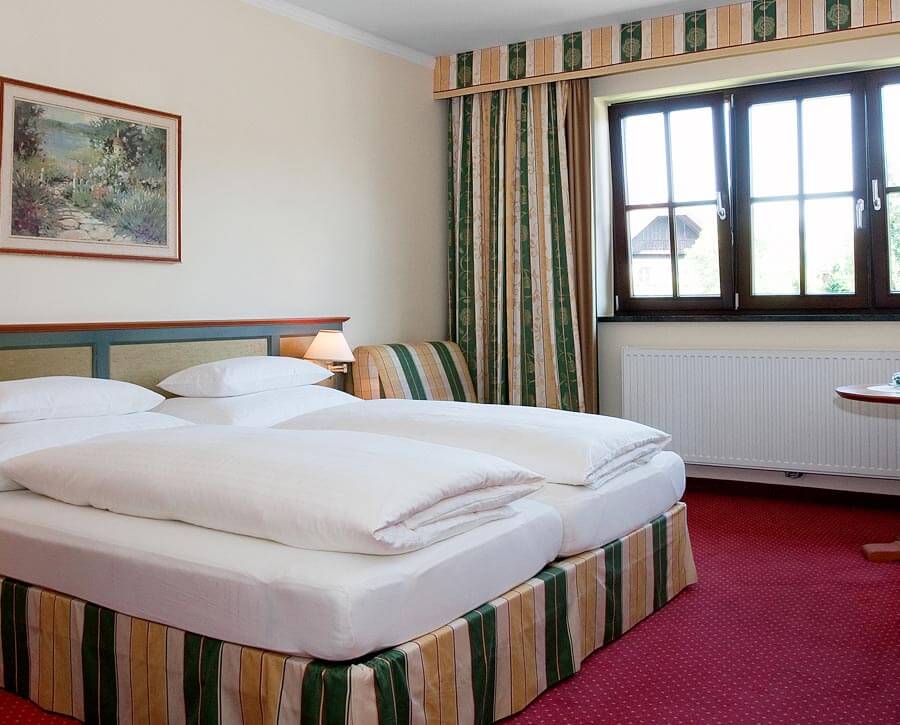 Das Doppelzimmer Tradition im Hotel Ammerhauser bei Salzburg